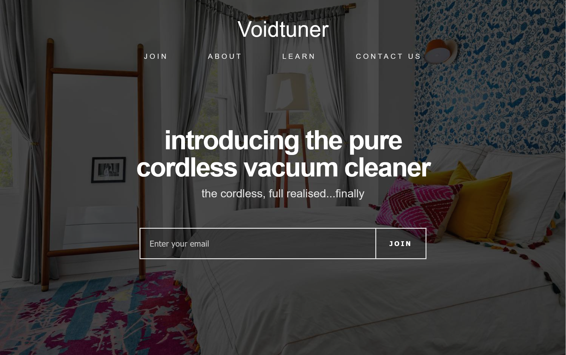VoidTuner website screenshot